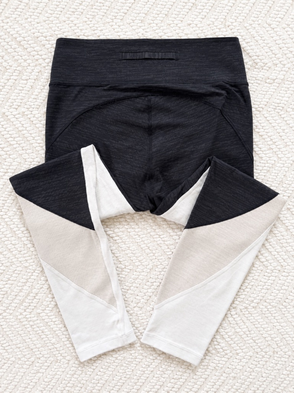 Outdoor Voices High Waisted Colorblock Cropped Leggings Medium
